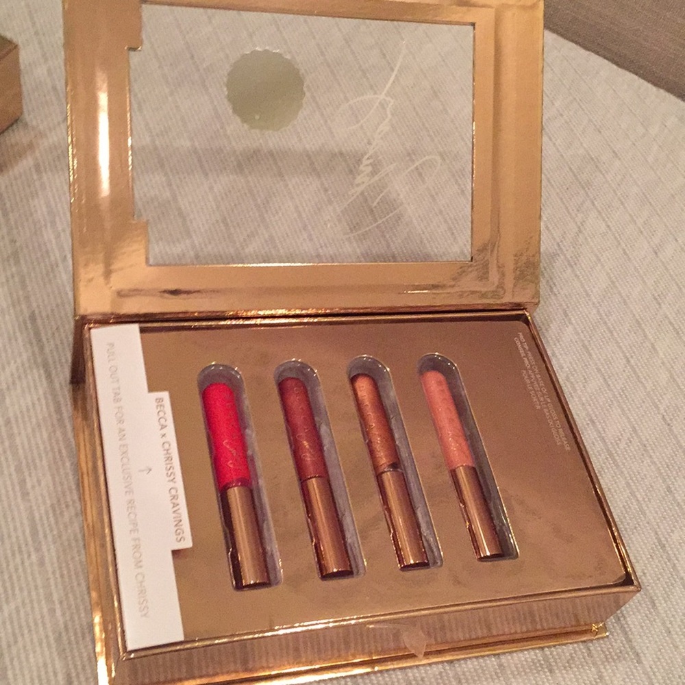 💋 BECCA Lip Glow Gloss Set. New. 💋 - Picture 5 of 7